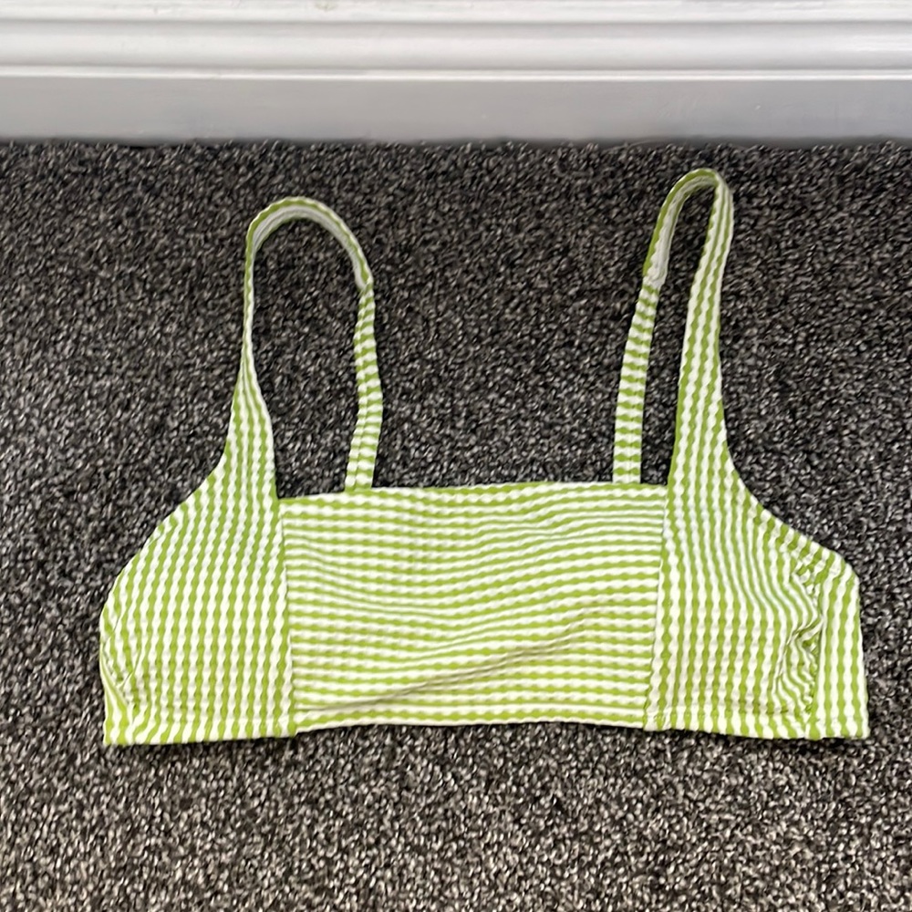 Xhilaration Green Bikini top Size L
